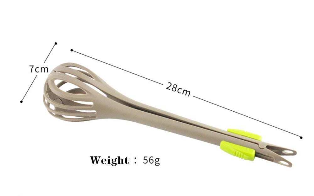 Multi-Purpose Egg Whisks, Multi-Function Nylon Egg Beaters, Kitchen Tongs, Food Tongs, Handheld Whisk For Blending, Whisking, Be