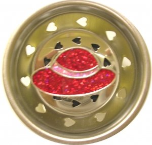 Enamel Kitchen Strainer Red Hat