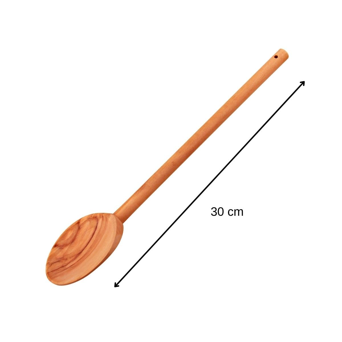 Fackelmann 12.2'' Olivewood Cooking Spoon, Brown