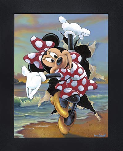 Disney Licensed Framed 3D Lenticular Poster | Ready To Hang - 14.5'' X 18.5'' (600005 - Minnie'S Grand Entrance)