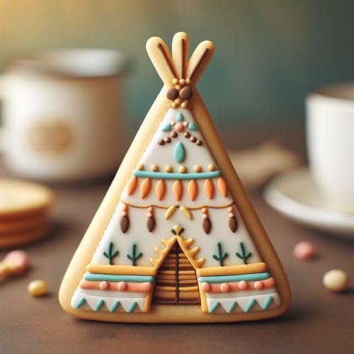 Southwestern Boho Native Tribal Cookie Cutter 7 Piece Set From The Cookie Cutter Shop - Tin Plated Steel Cookie Cutters