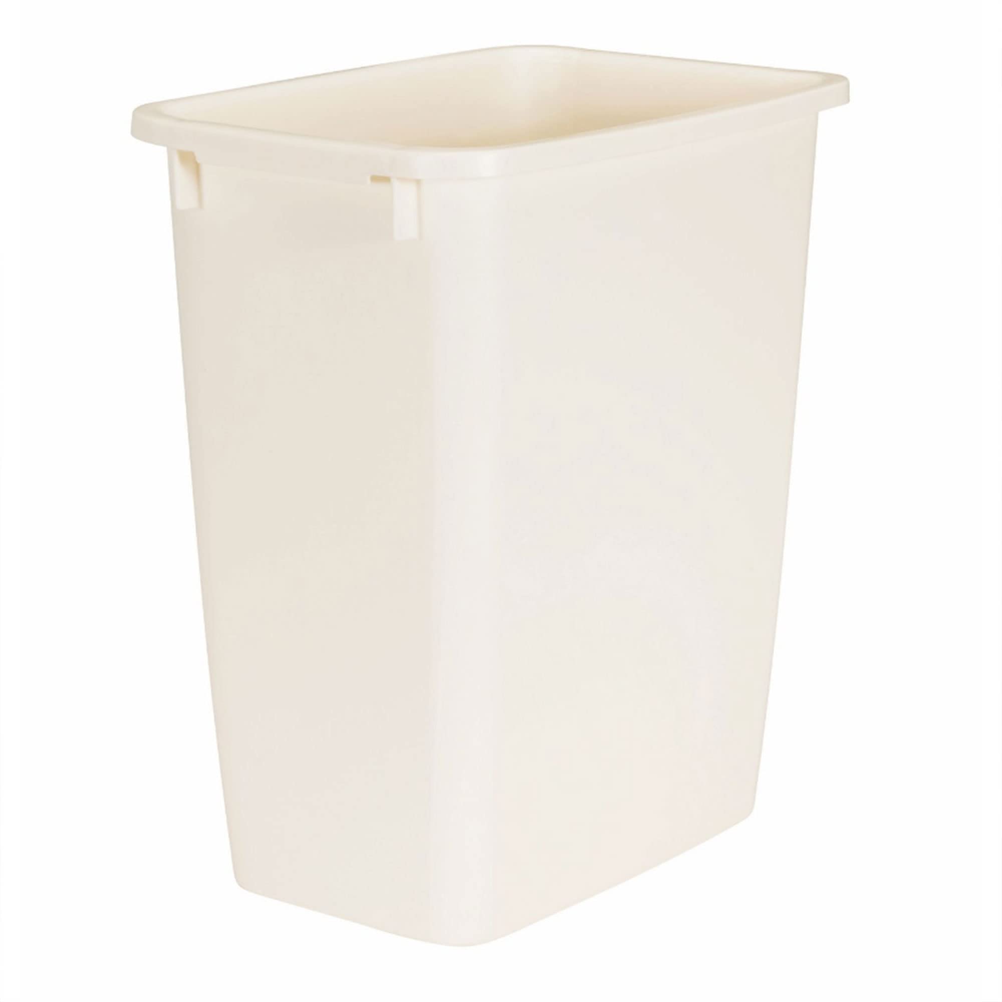 Rubbemaid Fg280500Bisqu Wastebasket, 21-Quart, Offwhite