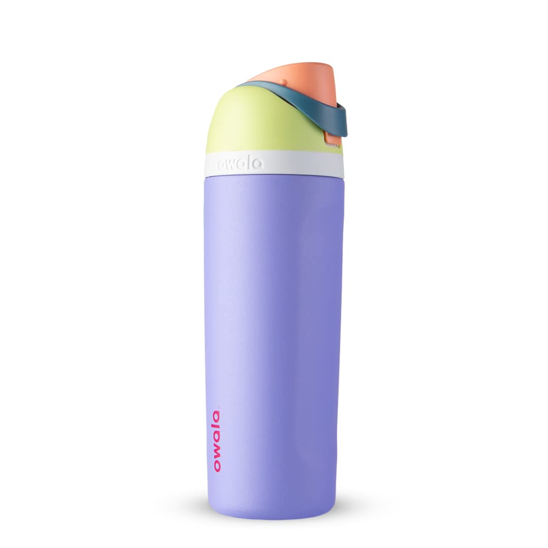 Owala Freesip Insulated Stainless Steel Water Bottle With Straw For Sports And Travel, Bpa-Free (Lavender)