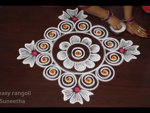 La Jarden Free Flow Marbel White Rangoli A1 Quality 900g, White Kolam Powder, White Rangoli for Wedding Decorations, for Navratr