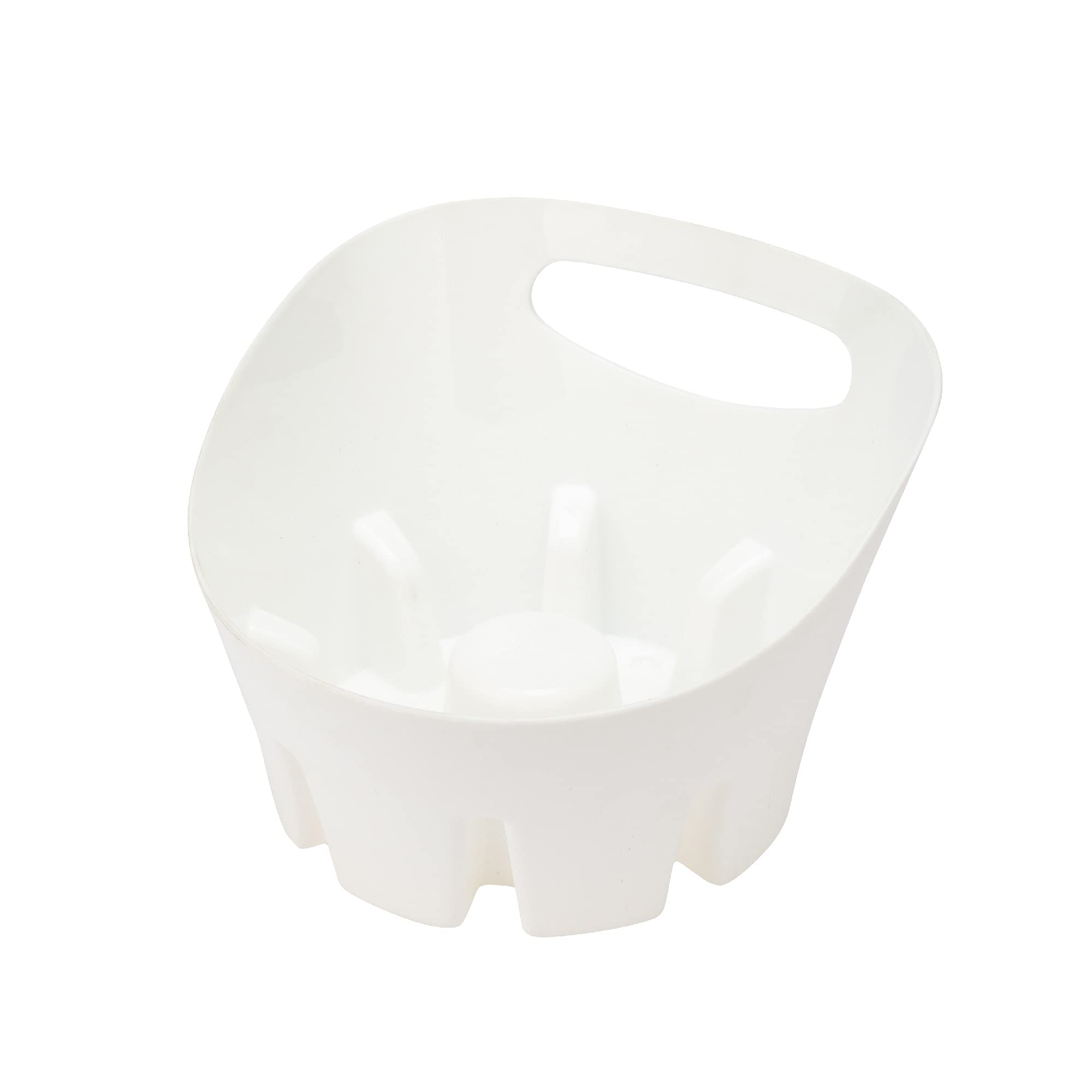 Js Jackson Supplies Universal White Plastic Drip Tray For Toilet Plunger