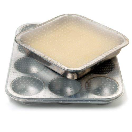 Norpro Silicone Stretch Bowl Covers, Clear, Set Of 2