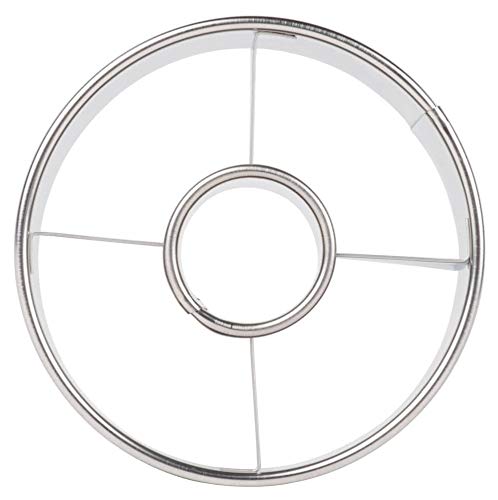 Ateco Donut Cutter, 3.5'', Stainless Steel 3-1/2-Inch