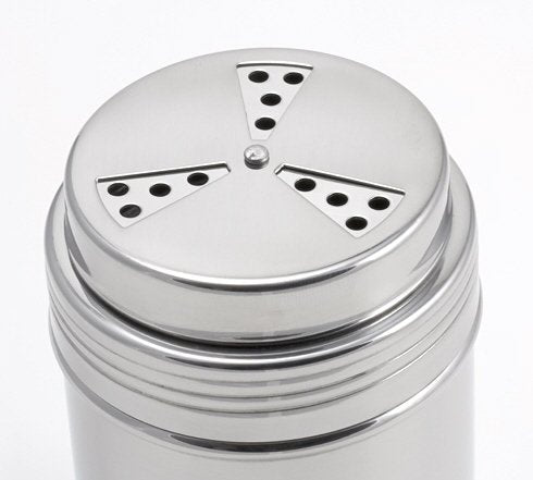 Stainlesslux 75154 Brushed Stainless Steel Spice Shaker/Cheese Shaker - Fine Stainlesslux Kitcheware For Your Home