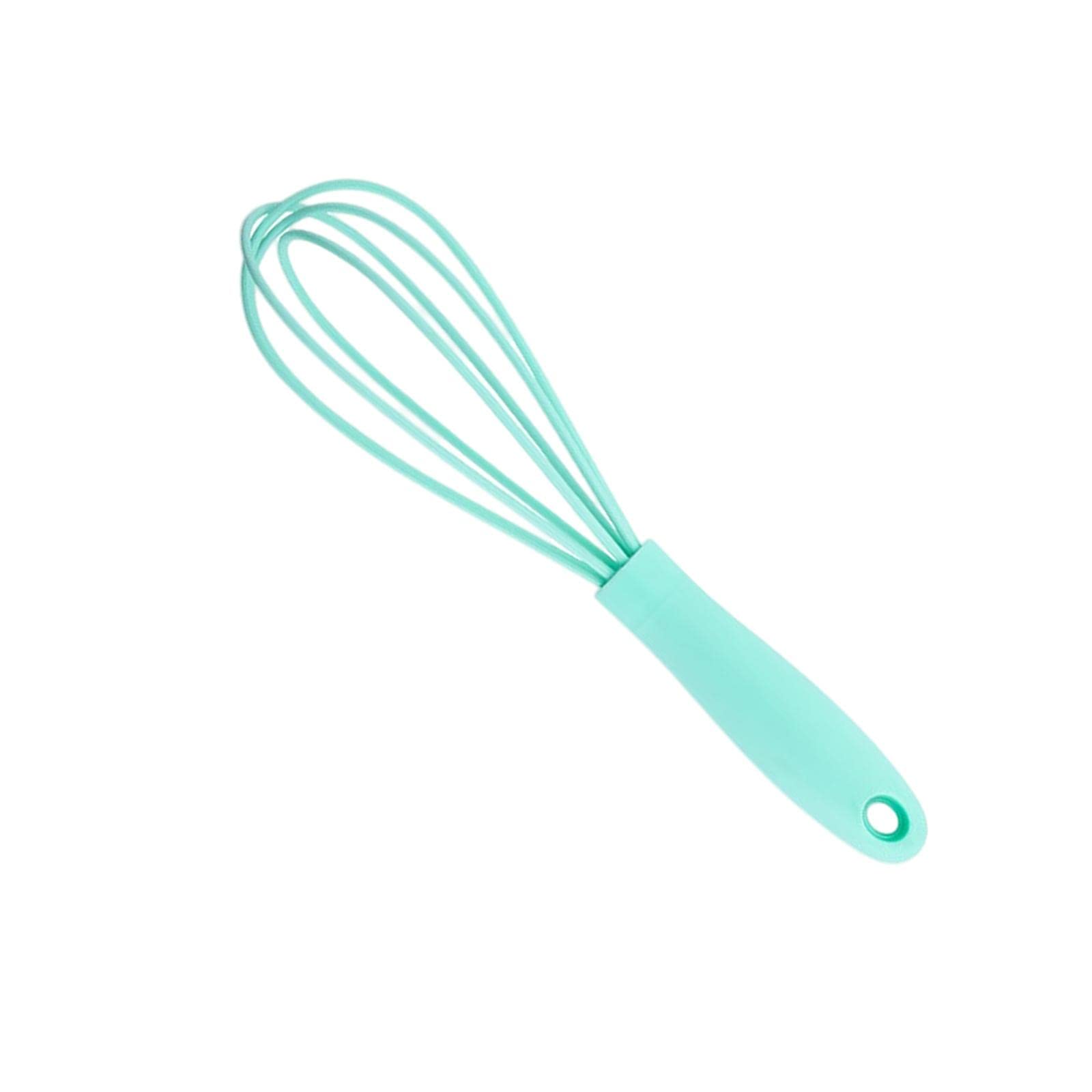 Enakshi Silicone Whisk Kitchen Utensil Non Scratch Mixer Egg Beater Frothing Green|Crafts | Sculpting, Molding & Ceramics | Cera