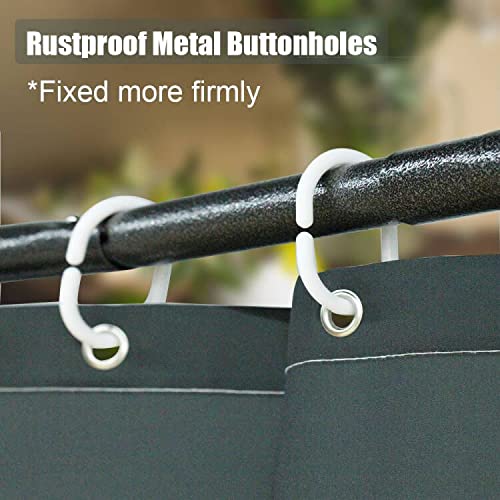 Theblackspot Birch Tree Shower Curtain Rustic Bath Curtains Decor Sets Grommet With Hooks 72W X 72H Inches