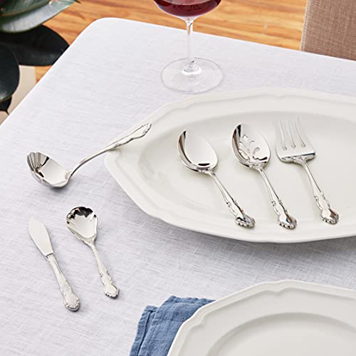 Oneida Dover 6-Piece Serving Set, Medium, Stainless Steel, Model 2766006A