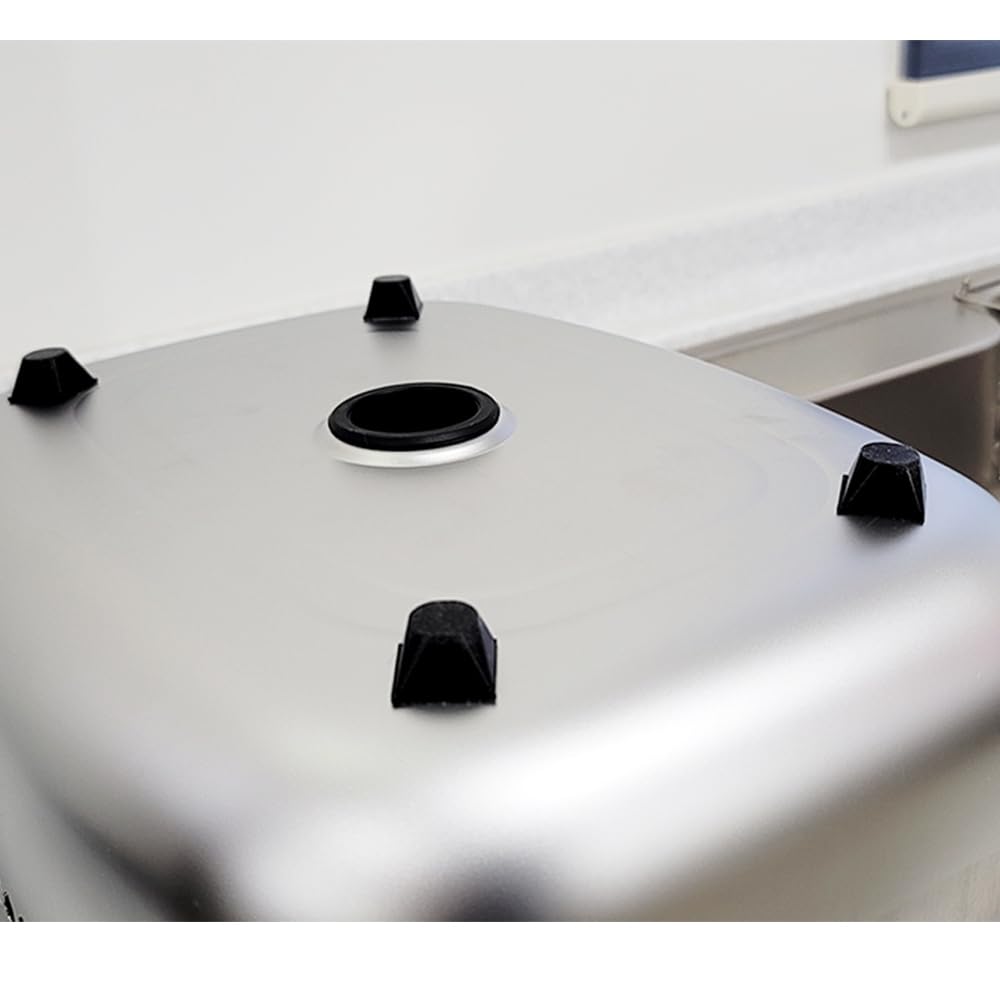 Wanang Stainless Steel Washing-Up Bowl Multi-Purpose Dish Tub For Sink/Wash Basins/Dishpan For Sink (Waterspout Type)