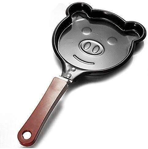 Istore Mini NonStick Breakfast Omelette Pan Pancake Egg Fryer Skillet Fry Frying Pan Moulds Cookware Without Lid (Design May Va