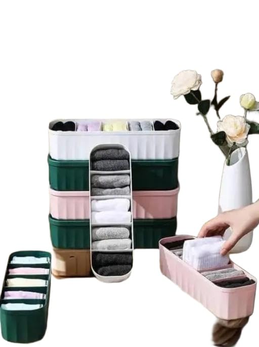 Brics Wardrobe Storage Organizer For Underwear Socks Drawer Divider Closet Storage For Bra Tie Undergarments
