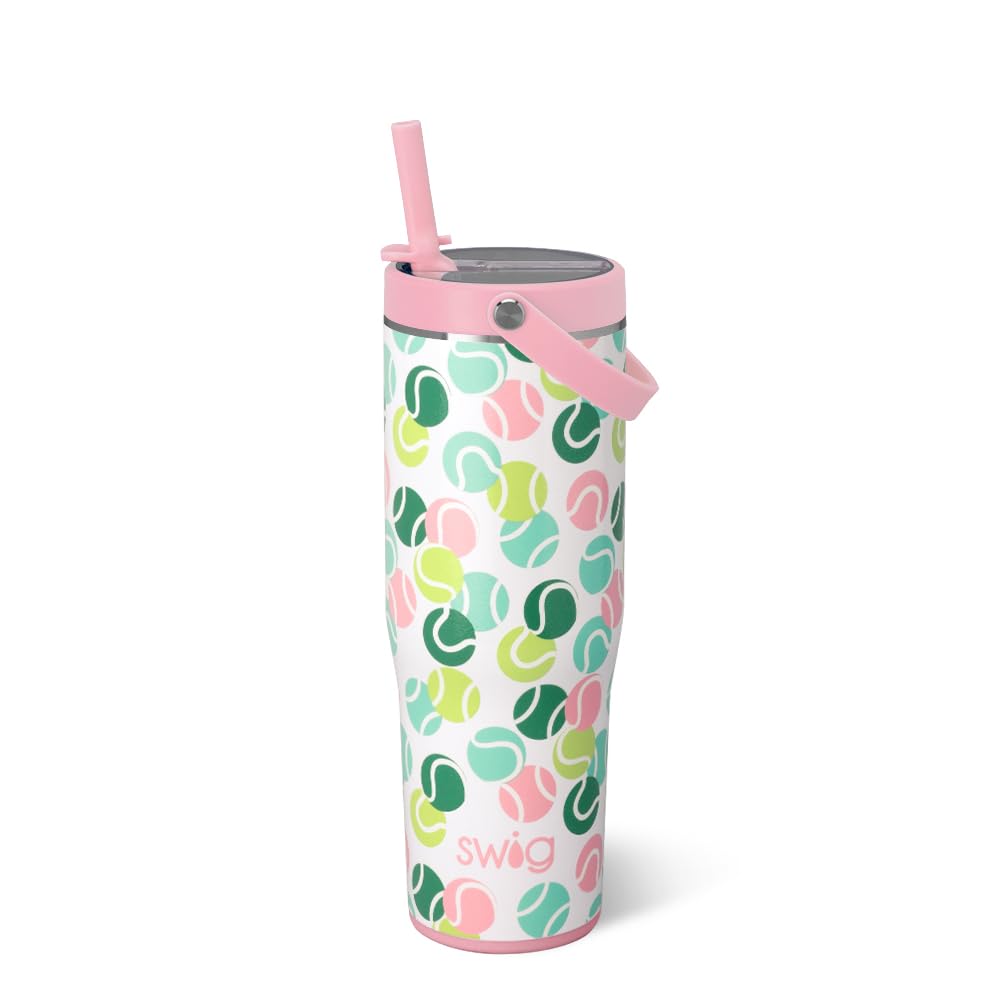 Swig Life 30oz Leakproof ToGo Tumbler with Handle, Match Point