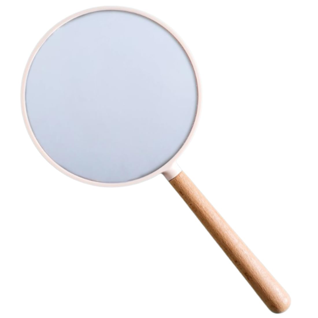 Nestasia Modern Two Sided Handheld Mirror | Lightweight, Portable And Crystal Clear Reflections For On-The-Go Makeup Touch-Ups |
