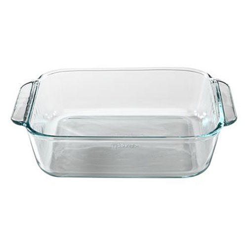 Pyrex 222 2Qt Glass Baking Dishes - 2 Pack Made In The Usa