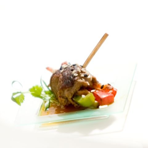 4 3/4 Inch Bamboo Square Skewer - 1,000ct; Satisfaction Guaranteed/Eco Friendly