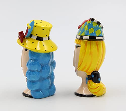 Appletree Design Let's Go Shopping Salt and Pepper Set  3-1/2-Inch