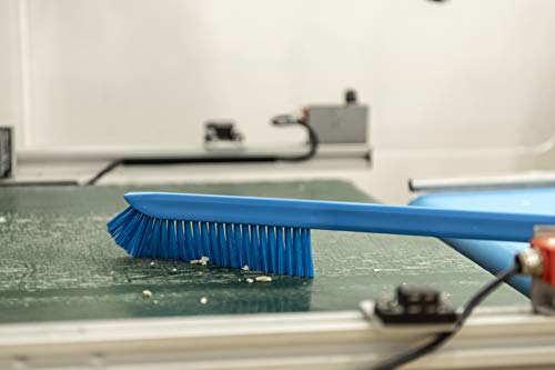 Vikan Ultra-Slim Cleaning Brush With Long Handle, 23.62'' Medium, Blue, One Size, Multi