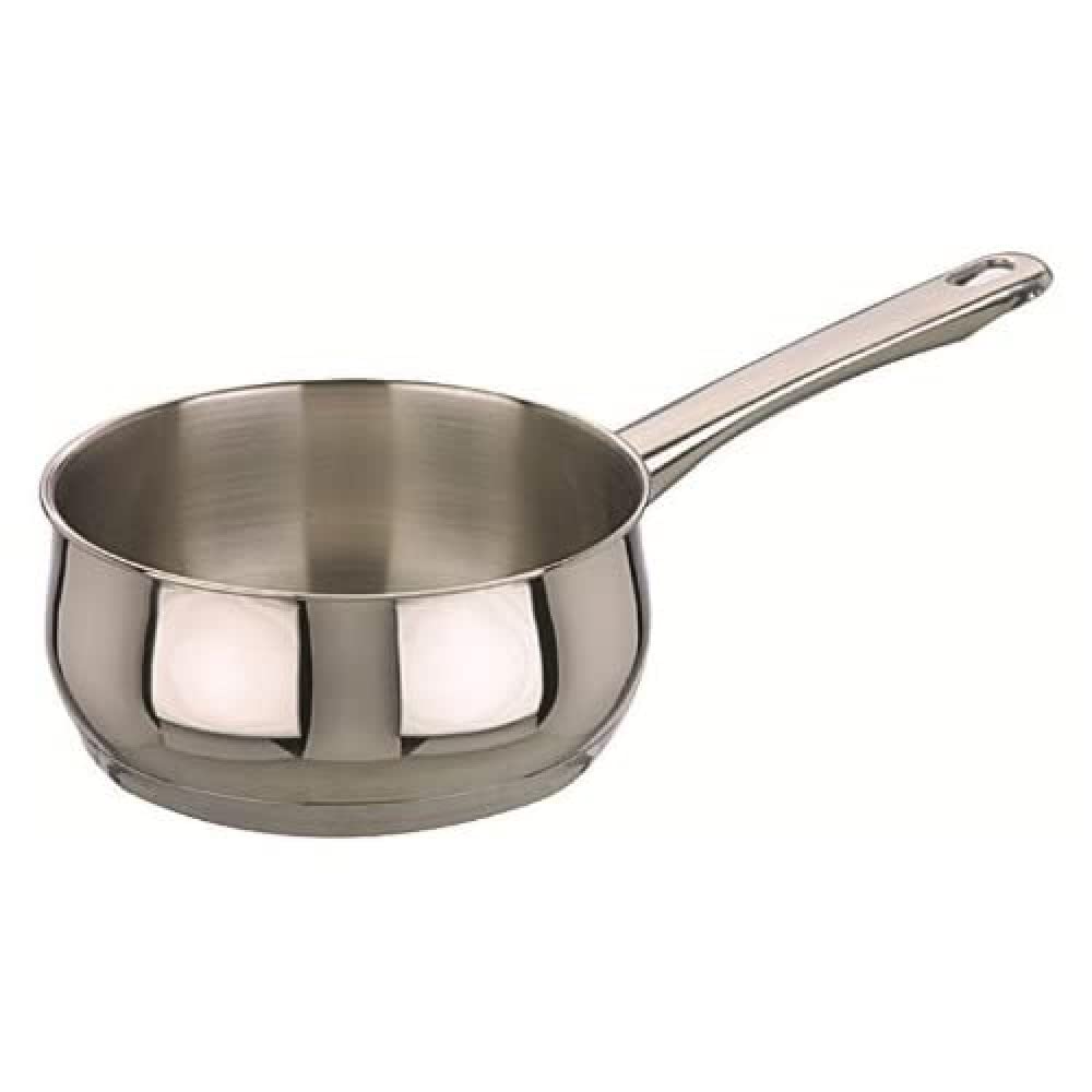 IBILI Saucepan Oslo Belly Shape 12 cm of Stainless Steel, 12cm, Silver