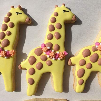 Giraffe Cookie Cutter, 4.75'' Made In Usa By Ann Clark