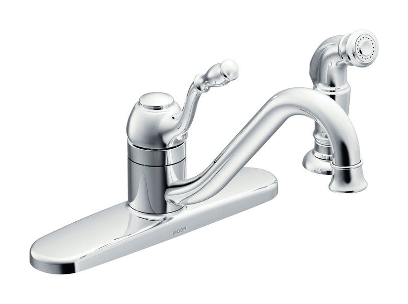 Kit Faucet 1H W/Spry Chr (Pack Of 1)