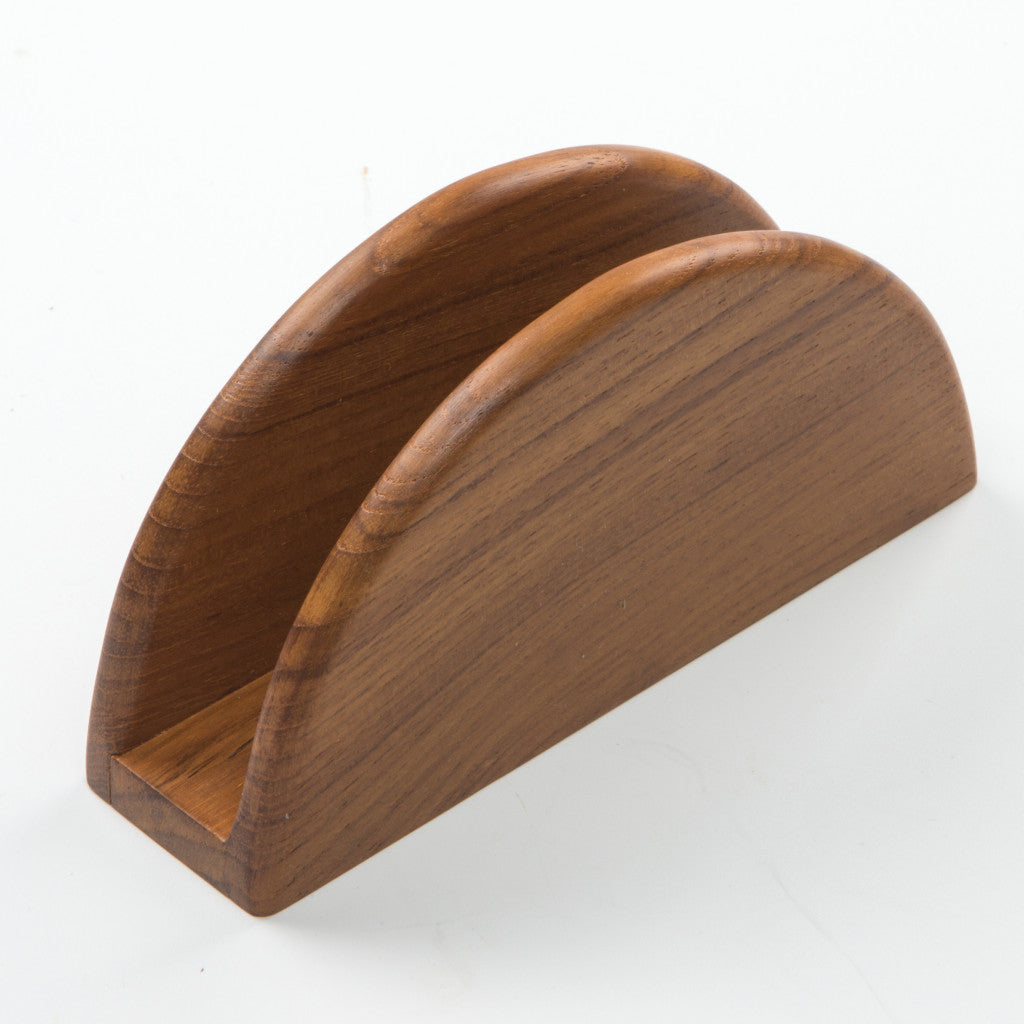Free Standing 5.88  Wood Napkin Holder