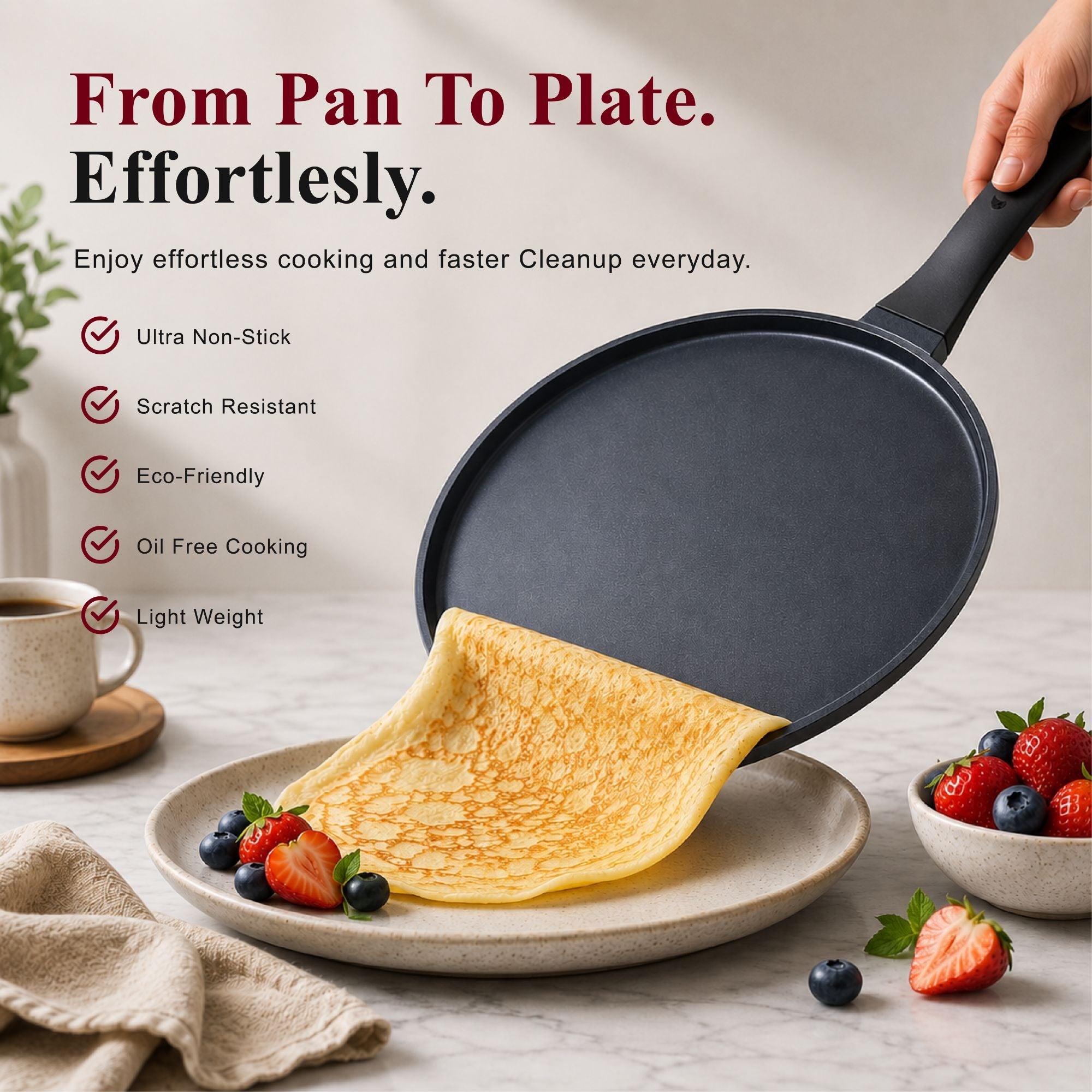 Crepe & Egg Pan, 11"