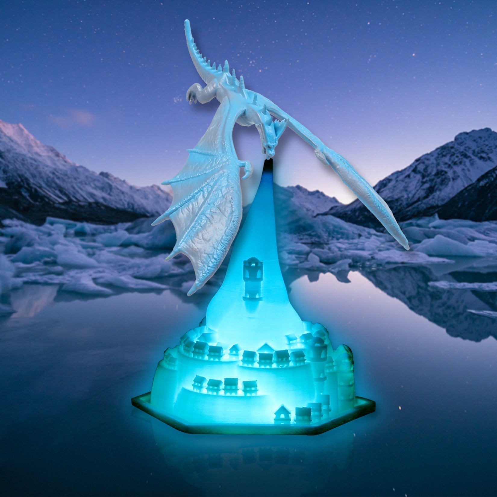 Dragon Breathing Lamp