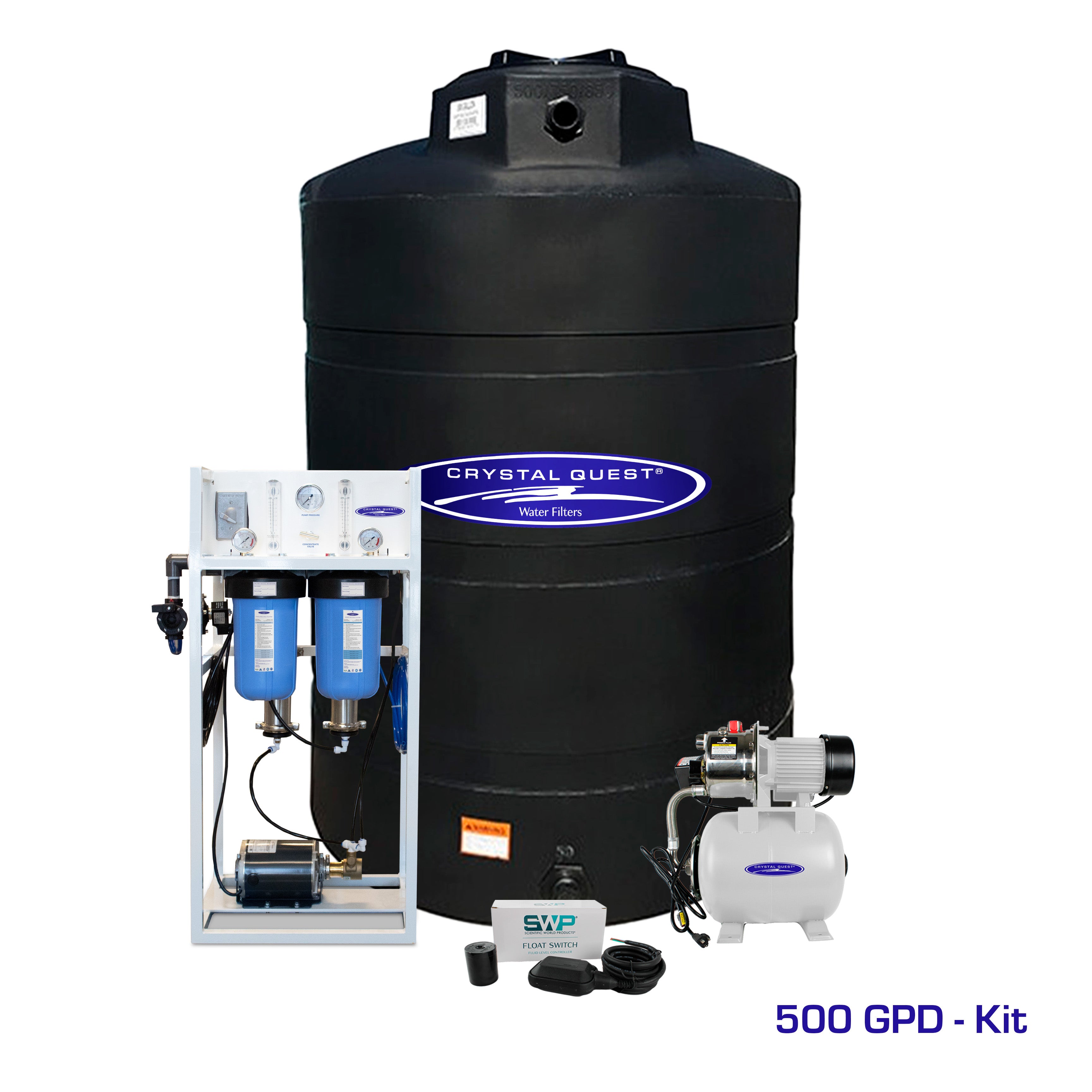 Commercial Mid-Flow Reverse Osmosis System (500-7000 GPD)