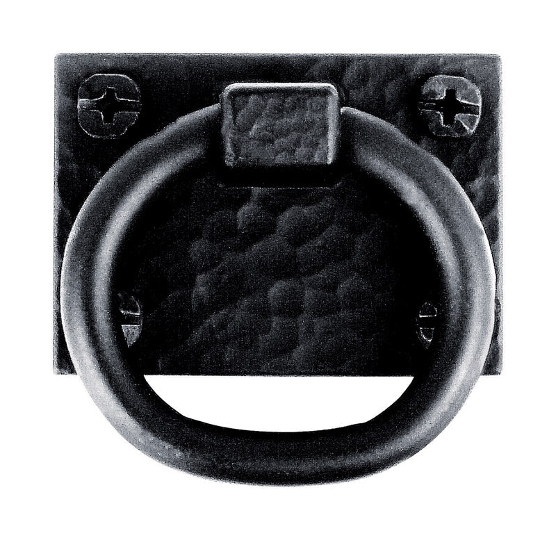 Pull Ring Sq 2X1-716'' Bk (Pack Of 1)