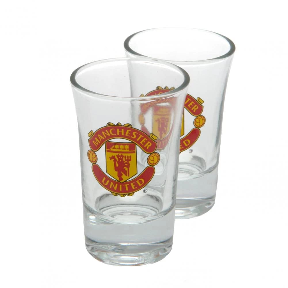 Manchester United Football Club - Club Crest Shot Glass Set