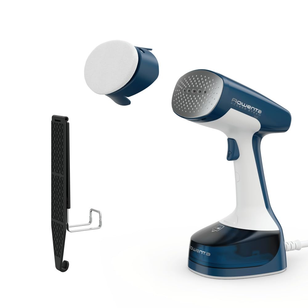 Rowenta, Steamer For Clothes, X-Cel Easy Steam Handheld Steamer, 15 Second Heatup, 5 Ounce Capacity, 1400 Watts, Portable, Ironi