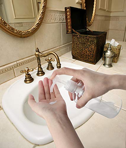 Driew Pump Bottlesclear, Dispenser 10Oz Shampoo Bottlespump Containers Pack Of 2