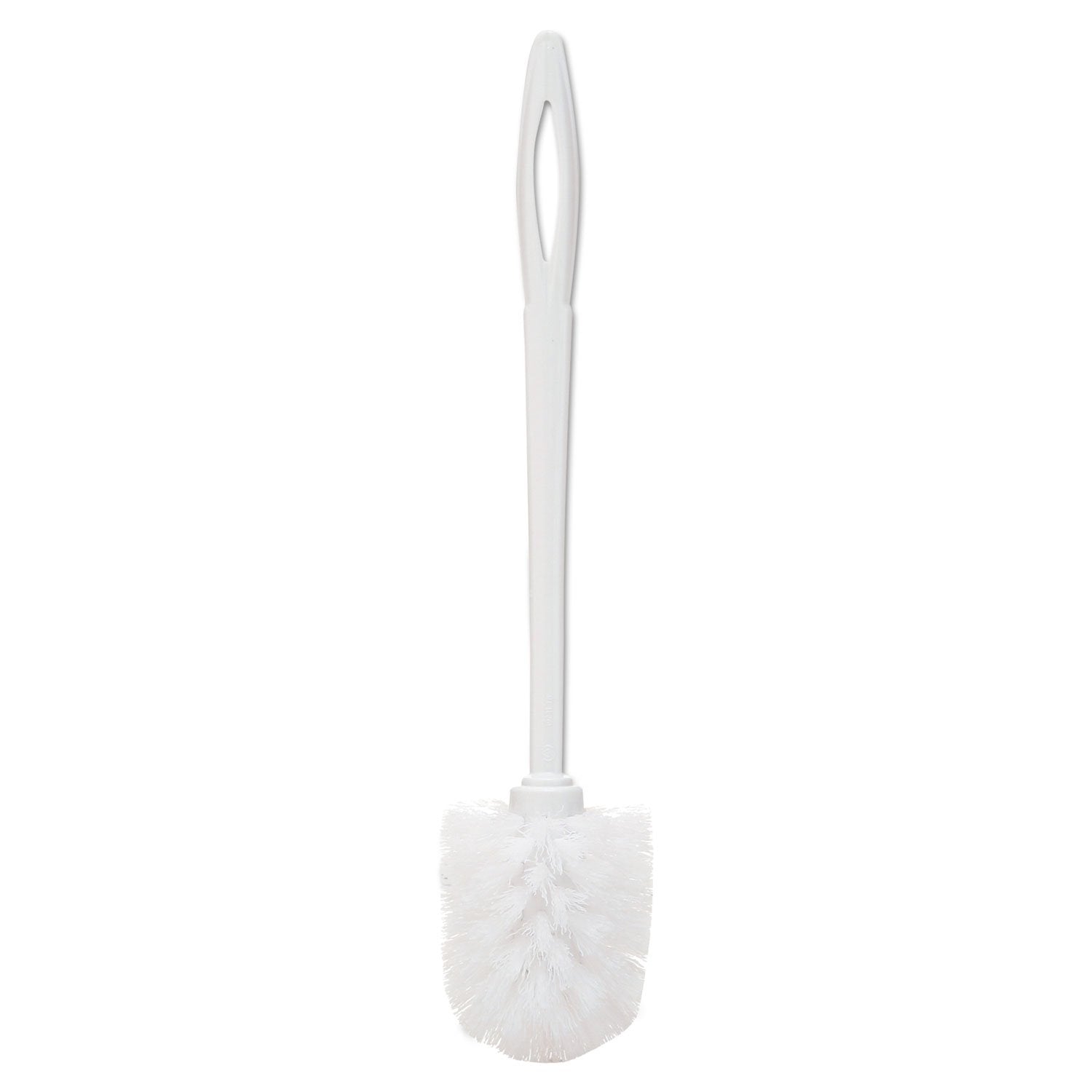 Rubbermaid Commercial 631000We Toilet Bowl Brush 14 1/2-Inch White Plastic