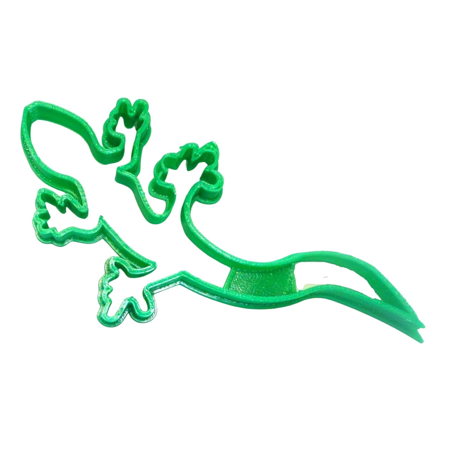 Gecko Lizard Outline Warm Climate Reptile Animal Cookie Cutter Made In Usa Pr2145
