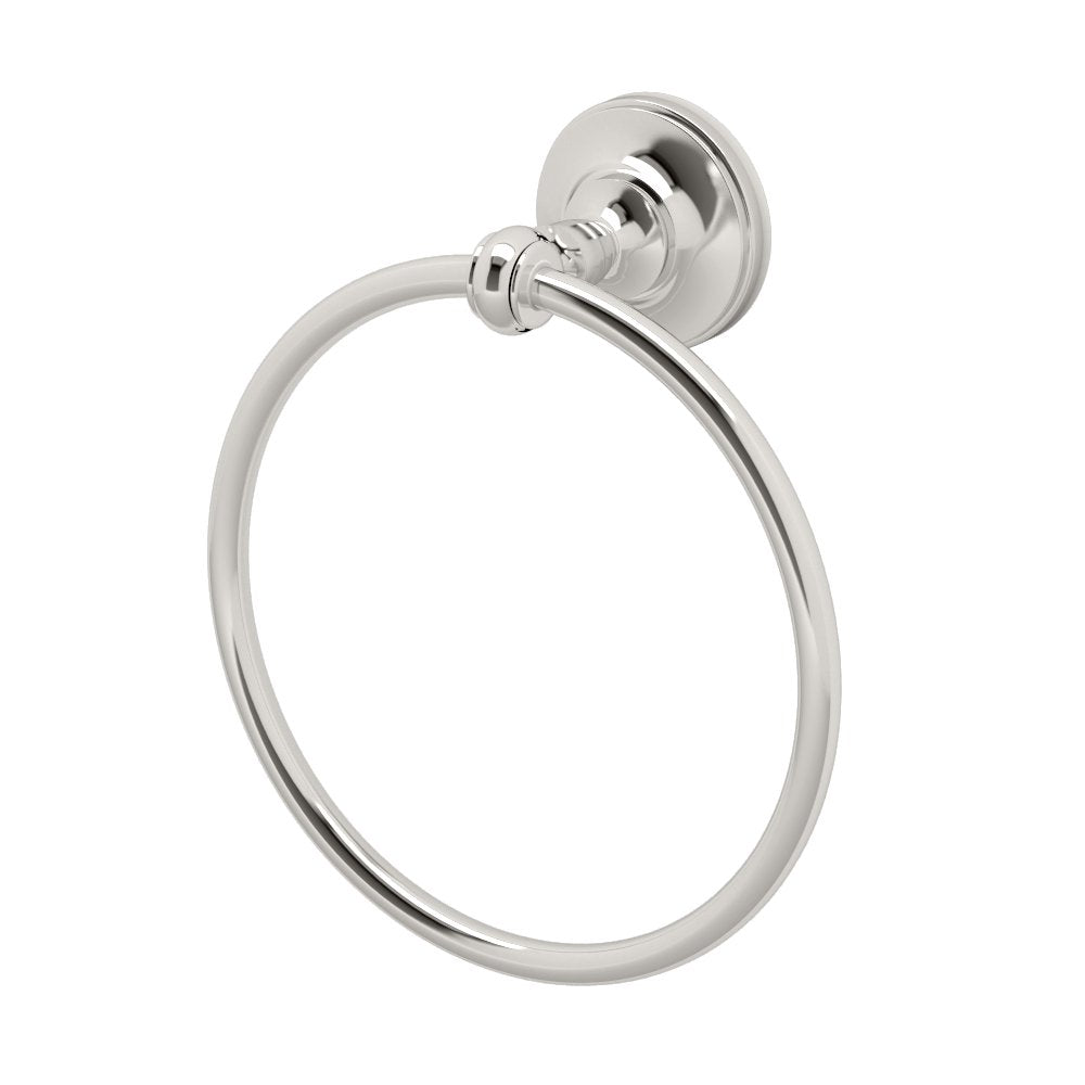 Gatco 4122 Tavern Towel Ring, Polished Nickel, 6.5''