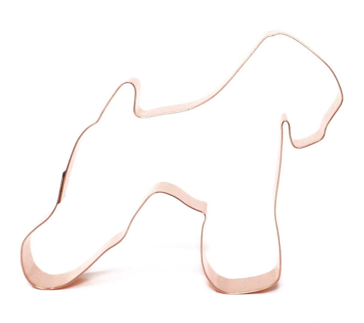 Soft Coated Wheaten Terrier Copper Dog Cookie Cutter