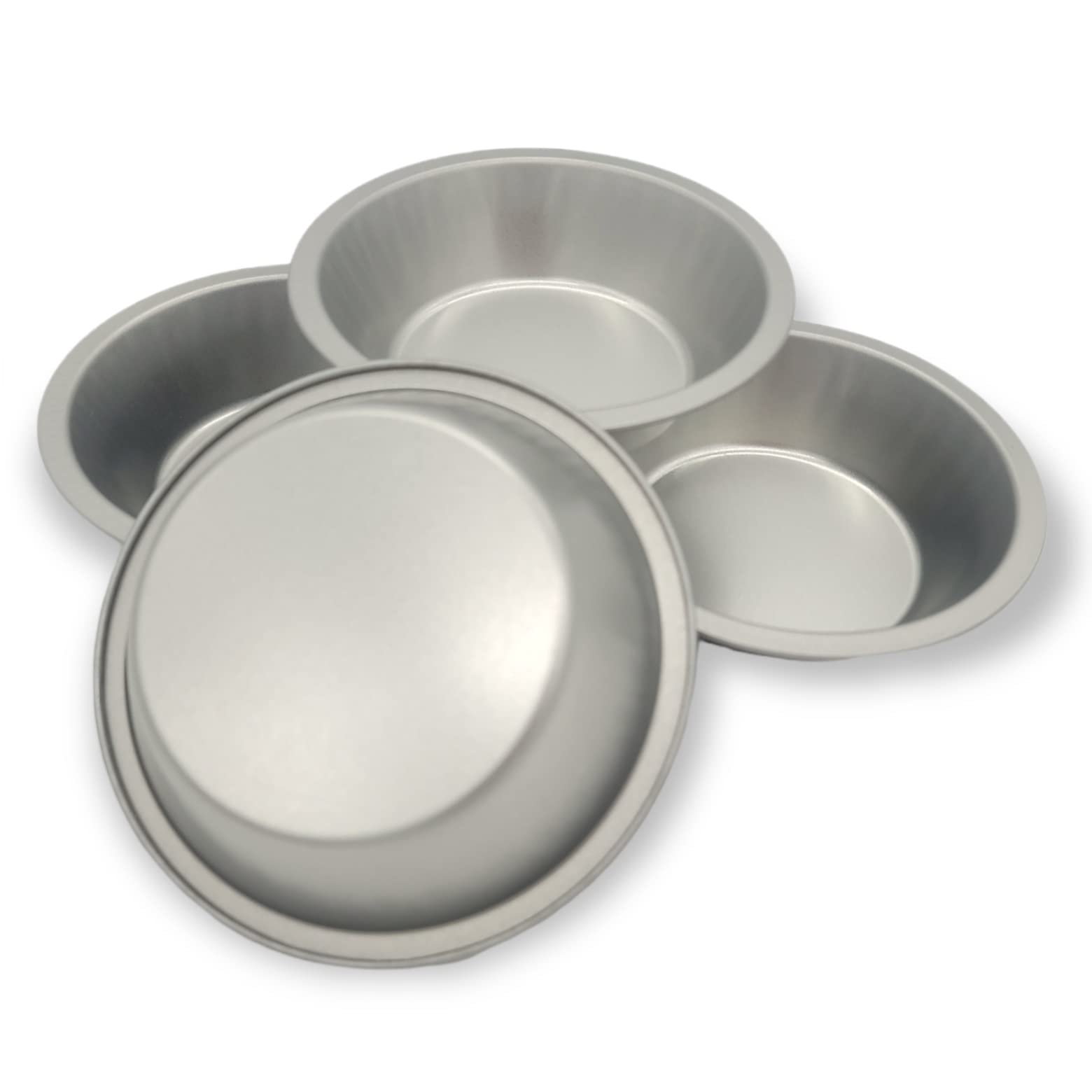 Handy Housewares 5'' Tin Non-Stick Mini Pie Pans Set Of 4 - Great For Desserts, Fruit Pies, Pot Pies And Quiches (3 Sets (12 Pan