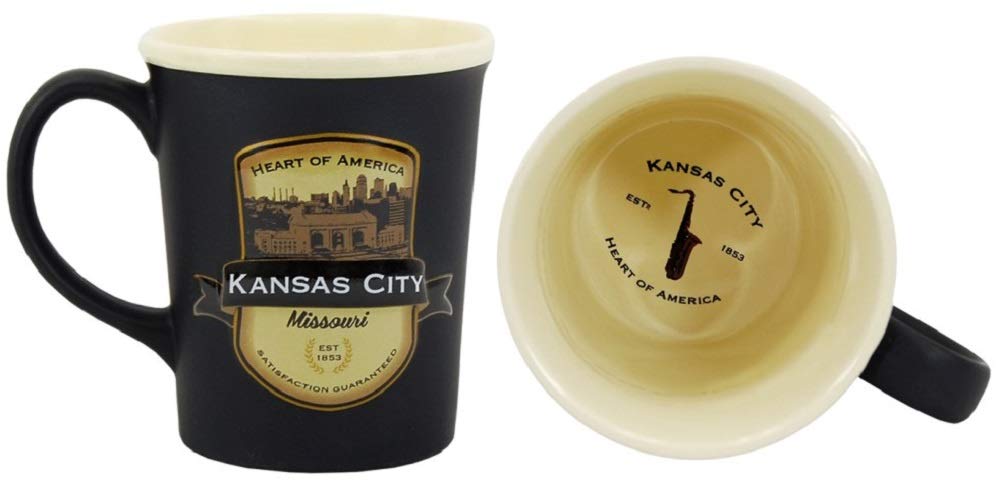 Americaware - City Of Kansas City Souvenir Ceramic Coffee Mug / Cup - 18Oz