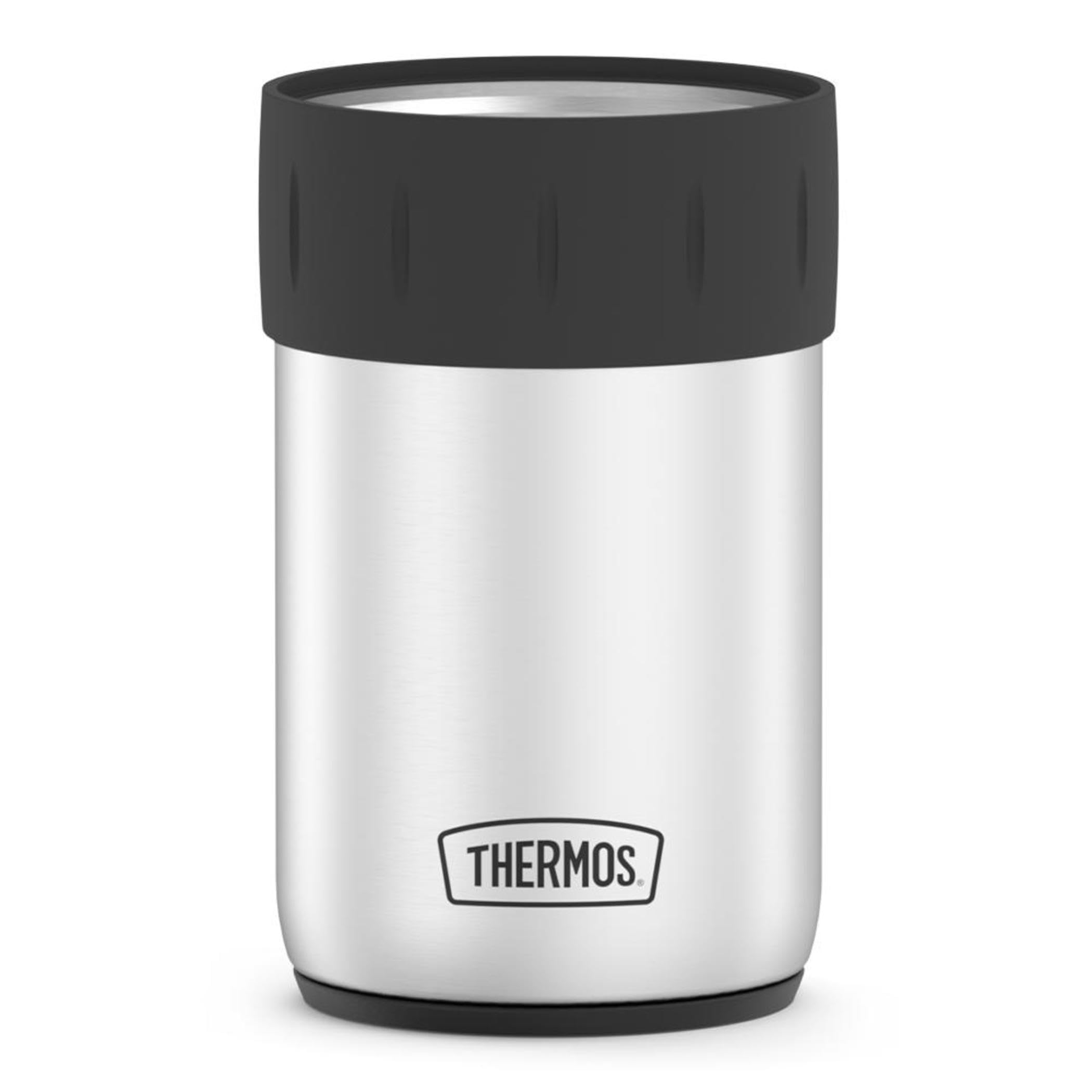 Thermos Stainless Steel Beverage Can Insulator For 12 Ounce Can, Stainless Steel