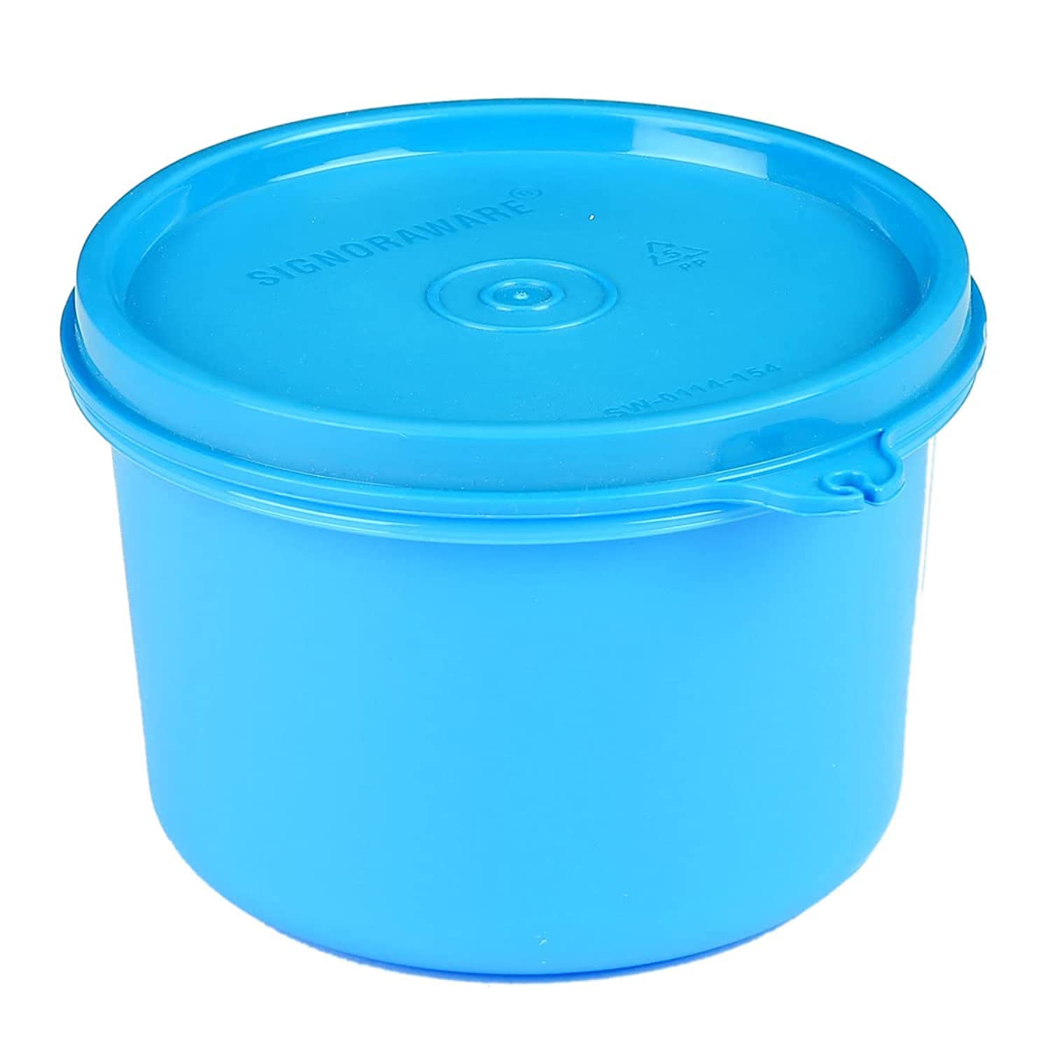 Signoraware Executive Bpa Free Plastic Round Container | Microwave & Freezer Safe | Airtight & Leakproof | Best For Storing Frui