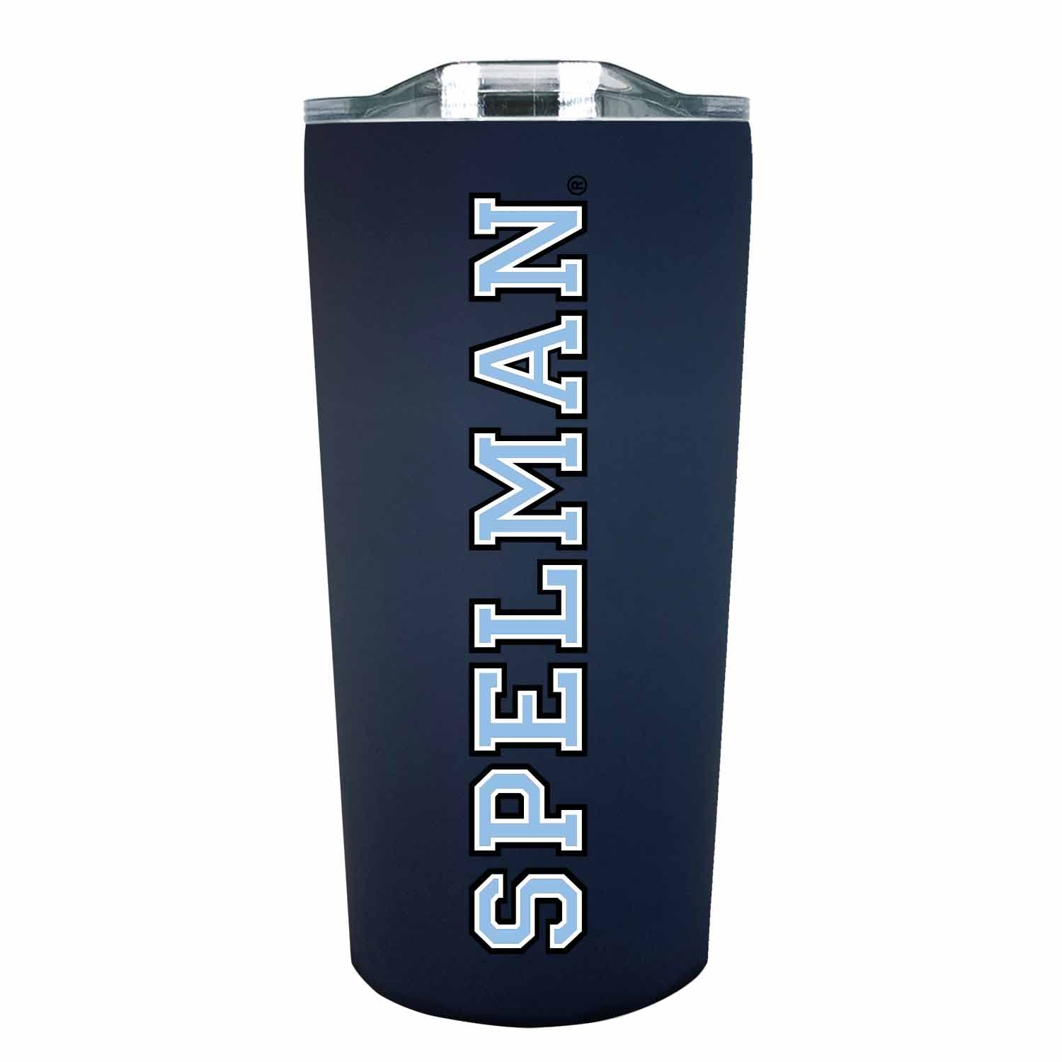 Campus Colors NCAA Stainless Steel Tumbler perfect for Gameday - 18 oz - Double Walled - Keeps Drinks Perfectly Insulated (Spelm