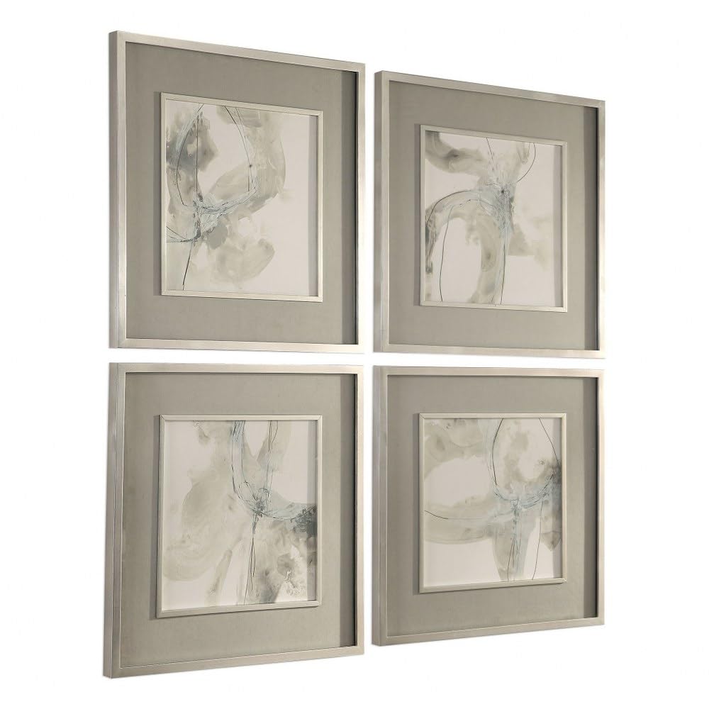 Divination 25 1/4'' Square 4-Piece Framed Wall Art Set