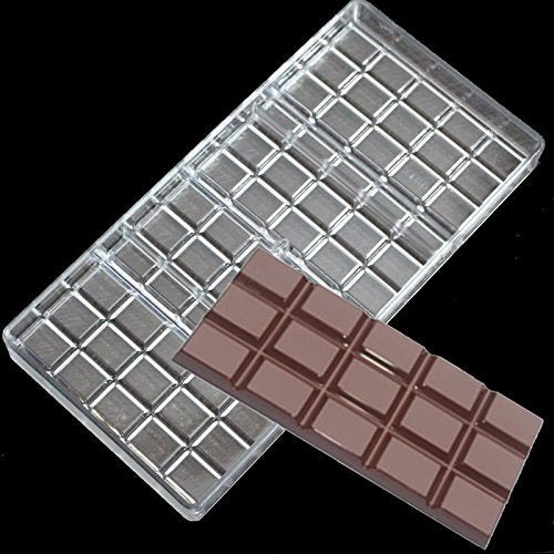 Chocolate Bar Maker Injection Hard Polycarbonate Chocolate Mold Pc Candy Mould