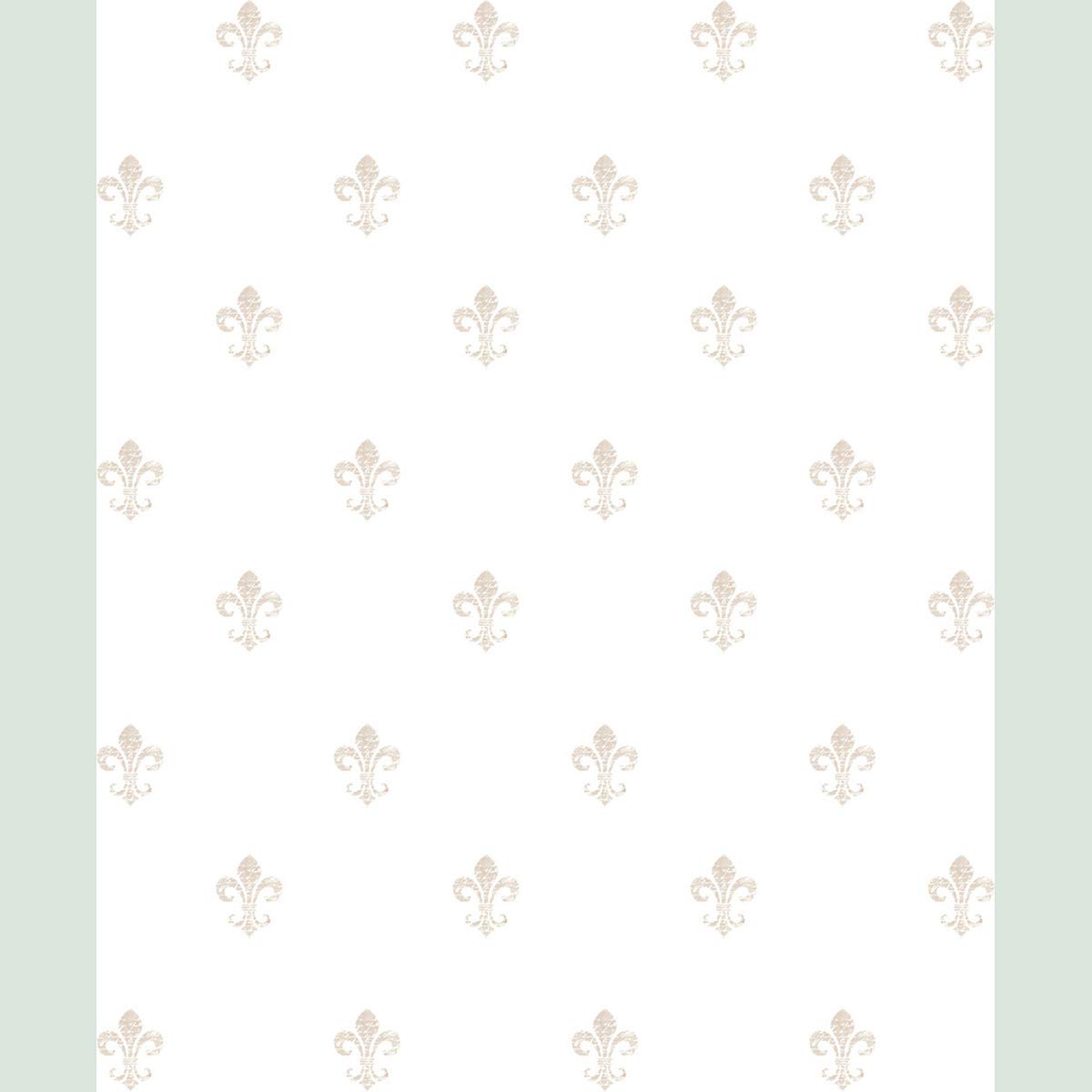 New View Gifts & Accessor Script Fleur De Lis Dcwv Create Decor Removable Wall Decals, 8''X8''