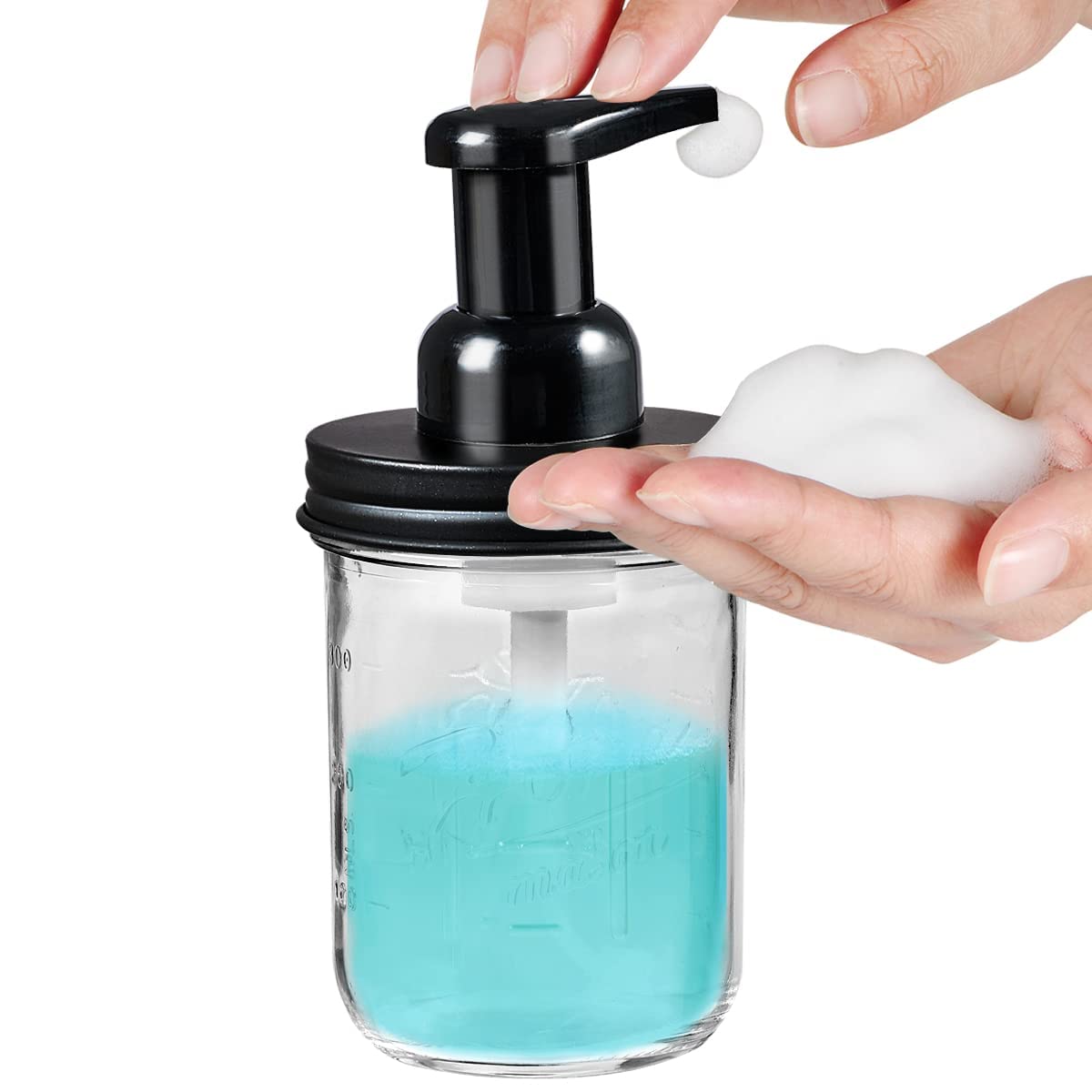 Sheechung Bathroom Accessories, Toothbrush Holder, Foaming Soap Dispenser, Bathroom Decor, Bathroom Accessory Set, Dish Soap Dis