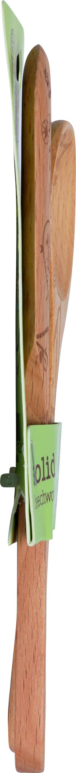 Talisman Designs Laser Etched Beechwood Jam & Spoon Woodland Design | Jam Spreader Set |, Cute & Functional Kitchen Tool |, Deco