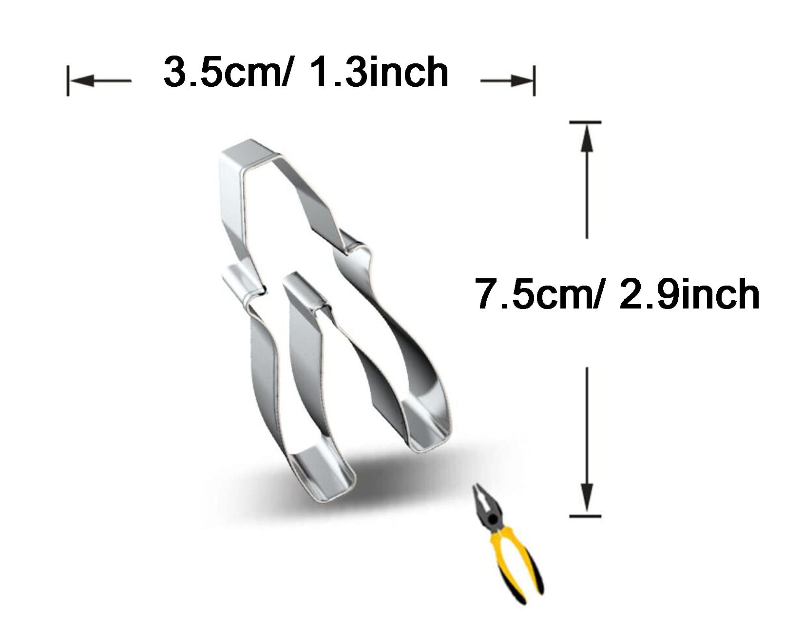 Wjsyshop Pliers Shape Cookie Cutter